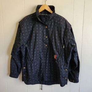 Sunice Jacket lightweight cinched waist back vent gray M